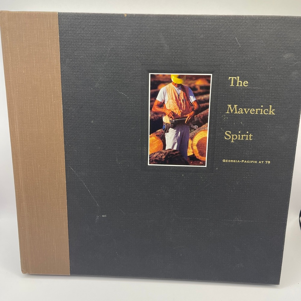 Georgia-Pacific The Maverick Spirit Book 75th Anniversary Coffee Table Book USA